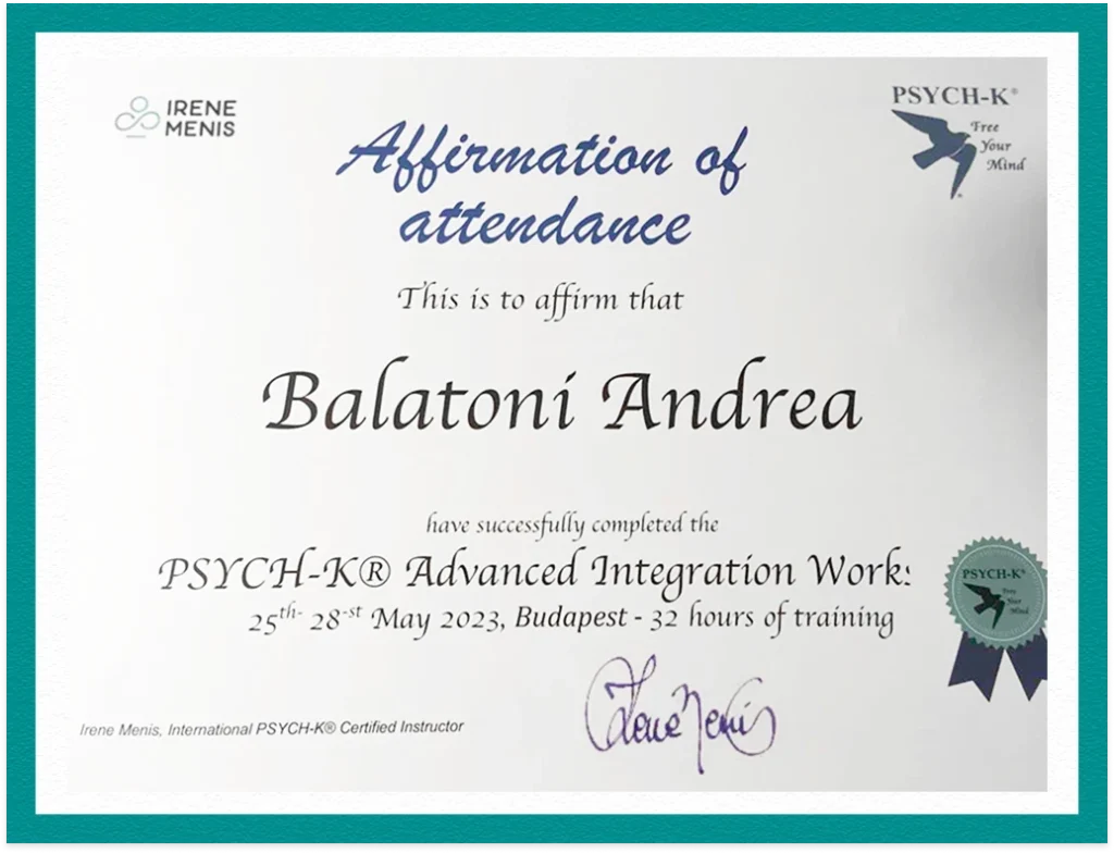 Advanced tanúsítvány